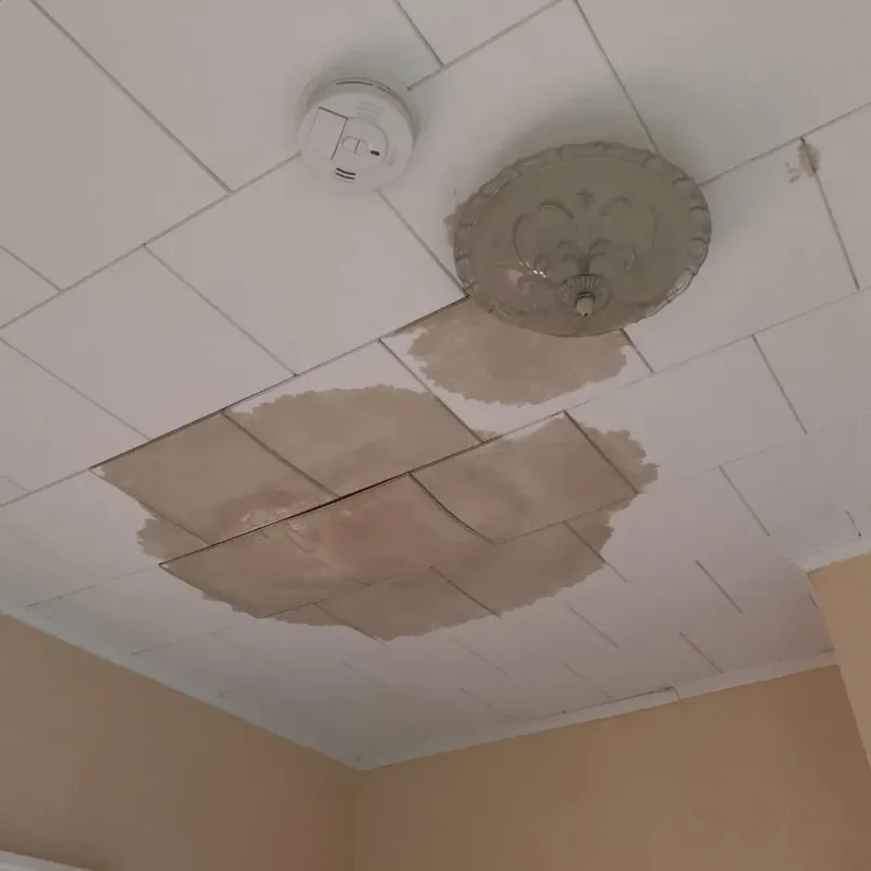 Ceiling Water Damage Repair in Woolwich, ME