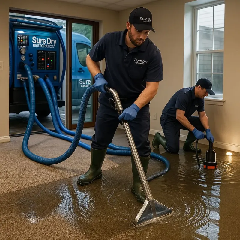 Water Extraction and Removal process in Woolwich, ME